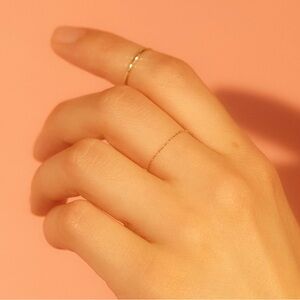 Catbird Hundred Summers Gold Chain Ring